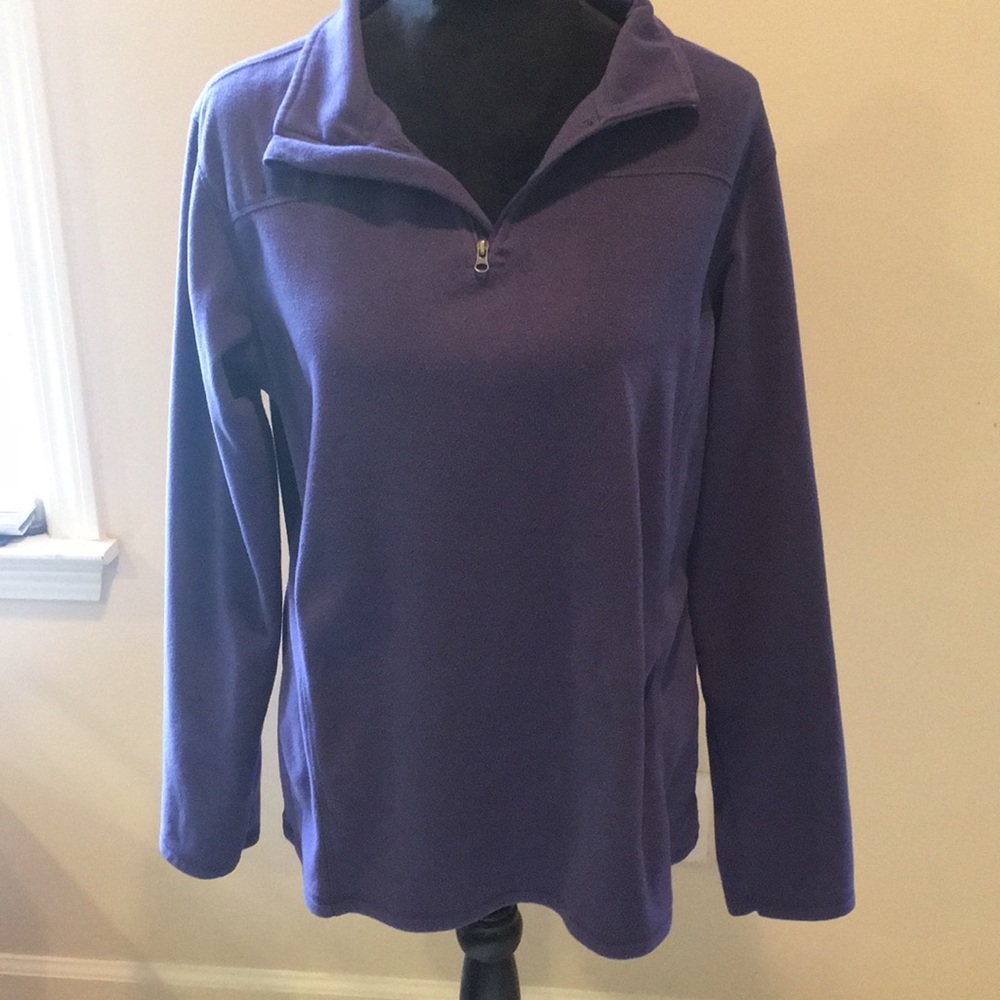 Alpine Design pull over jacket in purple